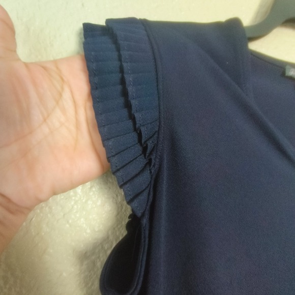 Adrianna Papell WOMENS Printed Sleeveless Collared Top, Size S - Picture 3 of 10